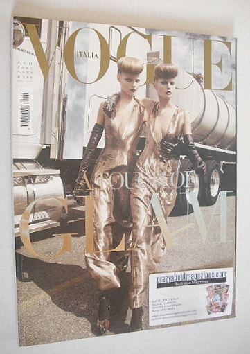 <!--2007-08-->Vogue Italia magazine - August 2007