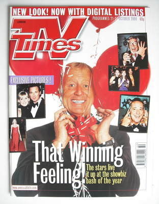 TV Times magazine - Chris Tarrant cover (21-27 October 2000)