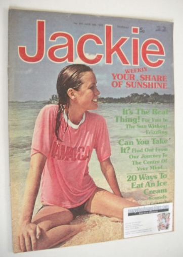 Jackie magazine - 14 June 1975 (Issue 597)