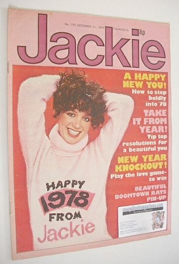 Jackie magazine - 31 December 1977 (Issue 730)