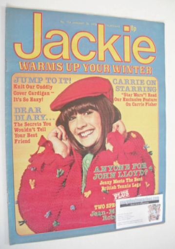 Jackie magazine - 28 January 1978 (Issue 734)