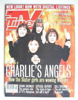 TV Times magazine - The Slater Girls (14-20 October 2000)