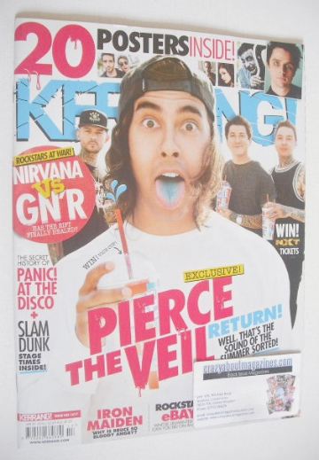 <!--2016-04-30-->Kerrang magazine - Pierce The Veil cover (30 April 2016 - 