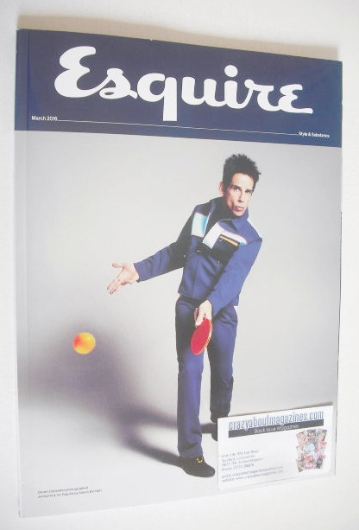 Esquire magazine - Derek Zoolander cover (March 2016 - Subscriber's Issue)
