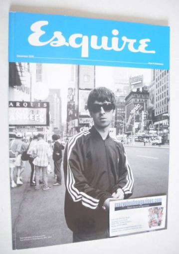 Esquire magazine - Noel Gallagher cover (December 2015 - Subscriber's Issue)