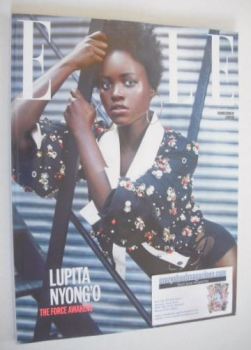 British Elle magazine - January 2016 - Lupita Nyong'o cover (Subscriber's Edition)