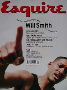 Esquire magazine - Will Smith cover (January 2002)