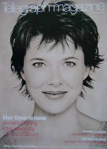 Telegraph magazine - Annette Bening cover (15 January 2000)