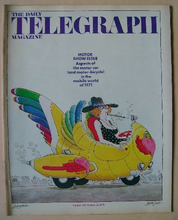 The Daily Telegraph magazine - Motor Show Issue (22 October 1971)