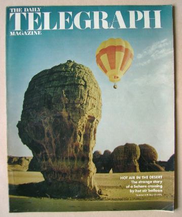 The Daily Telegraph magazine - Hot Air Balloon cover (30 June 1972)