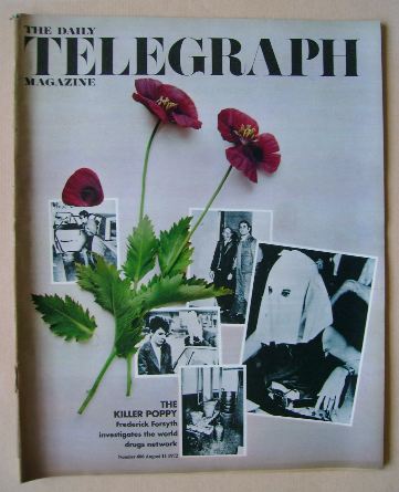 The Daily Telegraph magazine - The Killer Poppy cover (11 August 1972)