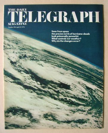 The Daily Telegraph magazine - Clouds cover (21 April 1972)