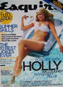 Esquire magazine - Holly Willoughby cover (July 2006)