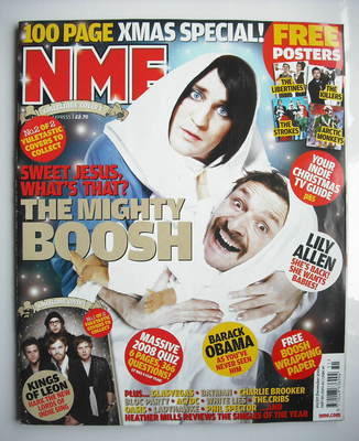 NME magazine - The Mighty Boosh cover (20-27 December 2008)