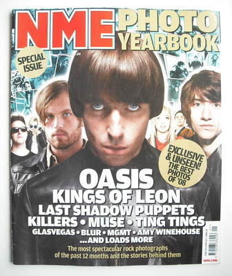 NME magazine - Liam Gallagher cover (3 January 2009)
