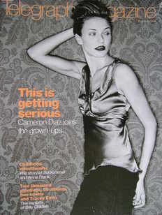 Telegraph magazine - Cameron Diaz cover (29 January 2000)
