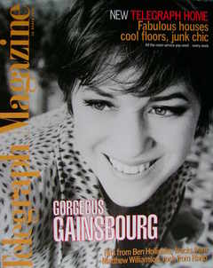 Telegraph magazine - Charlotte Gainsbourg cover (28 March 1998)
