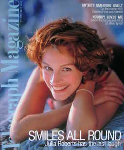 Telegraph magazine - Julia Roberts cover (13 September 1997)
