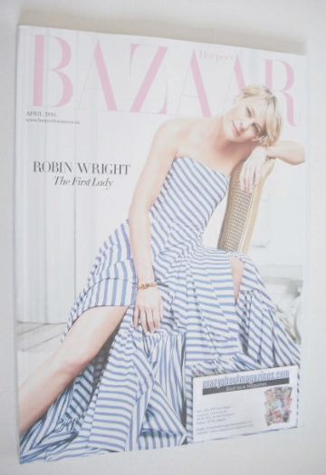 Harper's Bazaar magazine - April 2016 - Robin Wright cover (Subscriber's Issue)
