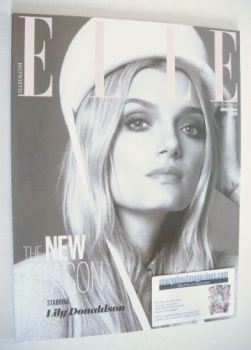 British Elle magazine - August 2015 - Lily Donaldson cover (Subscriber's Edition)
