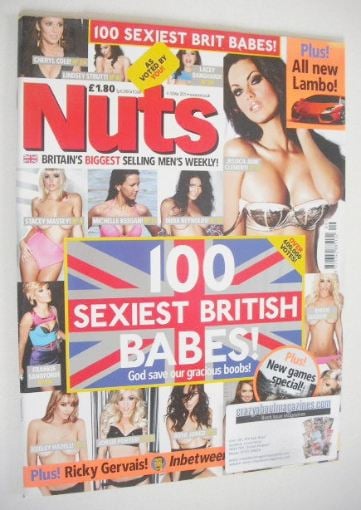 Nuts magazine - 100 Sexiest British Babes cover (4-10 March 2011)