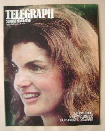 The Sunday Telegraph magazine - Jackie Onassis cover (16 December 1984)