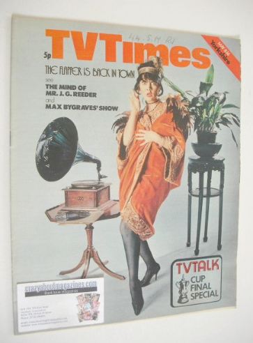 TV Times magazine - Amanda Barrie cover (8-14 May 1971)
