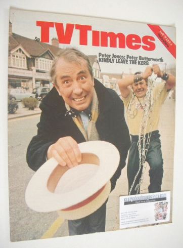 TV Times magazine - Peter Jones & Peter Butterworth cover (29 May - 4 June 1971)