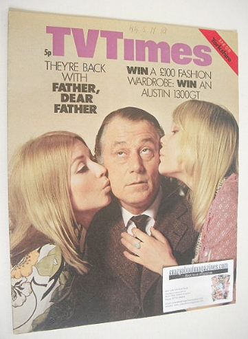 TV Times magazine - Father, Dear Father cover (12-18 June 1971)