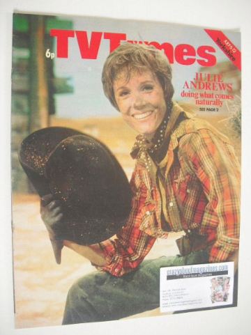 TV Times magazine - Julie Andrews cover (6-12 July 1974)