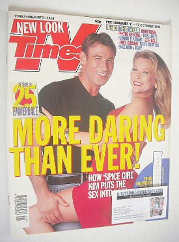 TV Times magazine - Paul Opacic and Claire King cover (11-17 October 1997)