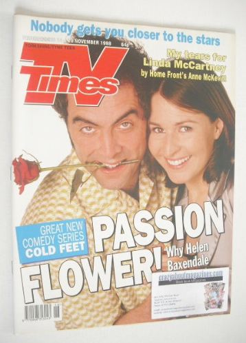 TV Times magazine - Cold Feet cover (14-20 November 1998)