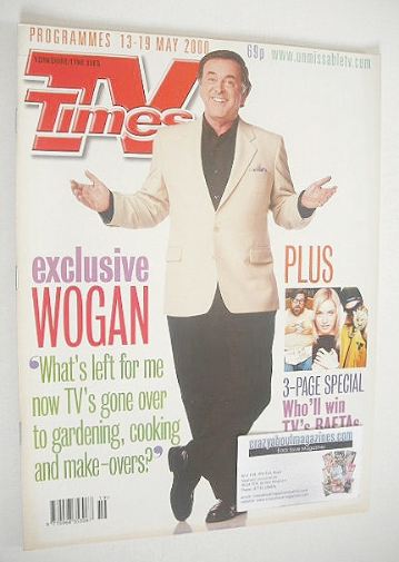 TV Times magazine - Terry Wogan cover (13-19 May 2000)