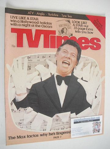 TV Times magazine - Max Bygraves cover (10-16 November 1979)