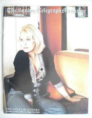 The Sunday Telegraph magazine - Joanna Lumley cover (17 February 2002)
