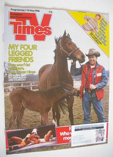 TV Times magazine - Frazer Hines cover (7-13 May 1988)