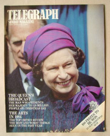 The Sunday Telegraph magazine - The Queen cover (23 December 1984)