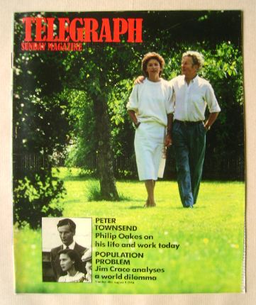 The Sunday Telegraph magazine - Peter Townsend cover (5 August 1984)