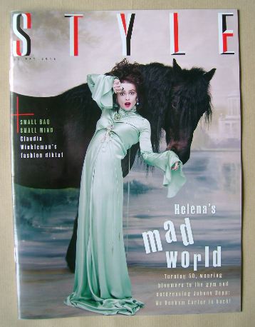 Style magazine - Helena Bonham Carter cover (22 May 2016)