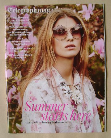 Telegraph magazine - Summer Starts Here cover (14 May 2016)