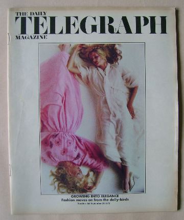 The Daily Telegraph magazine - Growing Into Elegance cover (21 September 1973)