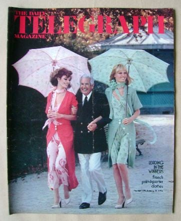 The Daily Telegraph magazine - Pret-A-Porter Clothes cover (11 January 1974)