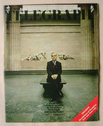 The Daily Telegraph magazine - Museum cover (19 November 1971)