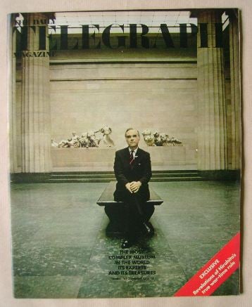 The Daily Telegraph magazine - Museum cover (19 November 1971)