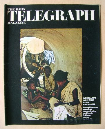 The Daily Telegraph magazine - Home And Shelter cover (10 September 1971)