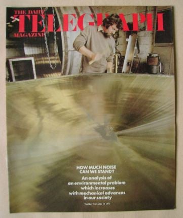 The Daily Telegraph magazine - Noise cover (11 June 1971)