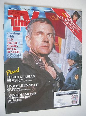 TV Times magazine - Ian Holm cover (8-14 October 1988)