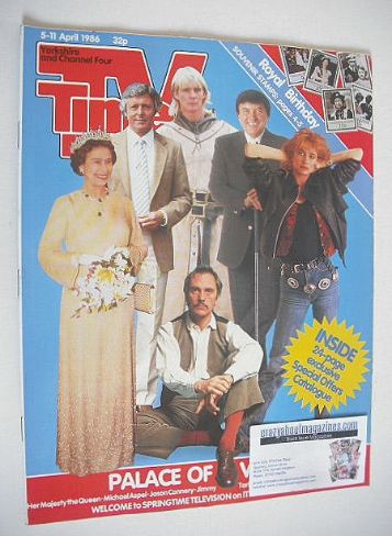 TV Times magazine - Palace of Variety cover (5-11 April 1986)