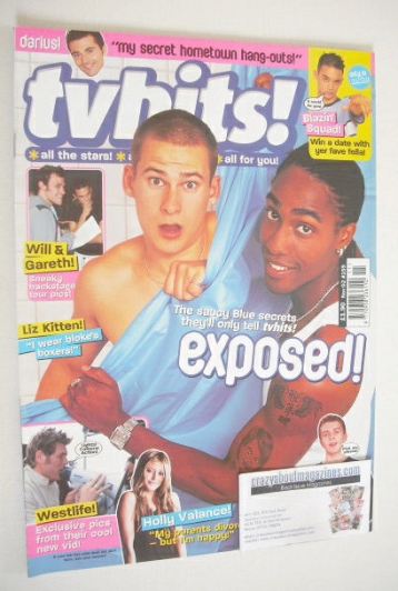 TV Hits magazine - November 2002 - Lee Ryan and Simon Webbe cover