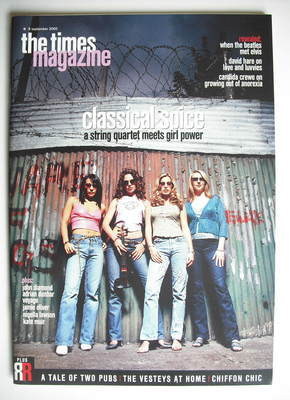 <!--2000-09-09-->The Times magazine - Bond Girls (9 September 2000)